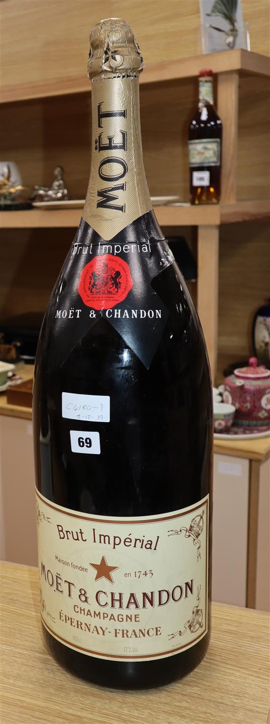 A Salmanazar of Moet & Chandon champagne